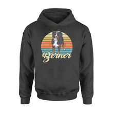 Load image into Gallery viewer, Custom name Berner dog personalized gift hoodie