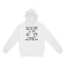 Load image into Gallery viewer, Dogs and horses make me happy humans make my head hurt D01 NQS2894 Standard Hoodie