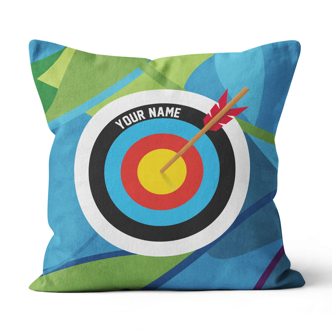 Personalized 3D Target Archery Pillows, Custom Gifts For Archery Lovers VHM0828