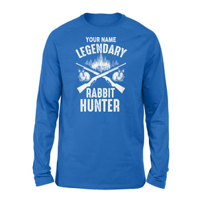 Rabbit Hunter customize name - Personalized gift Long Sleeve - NQSD246