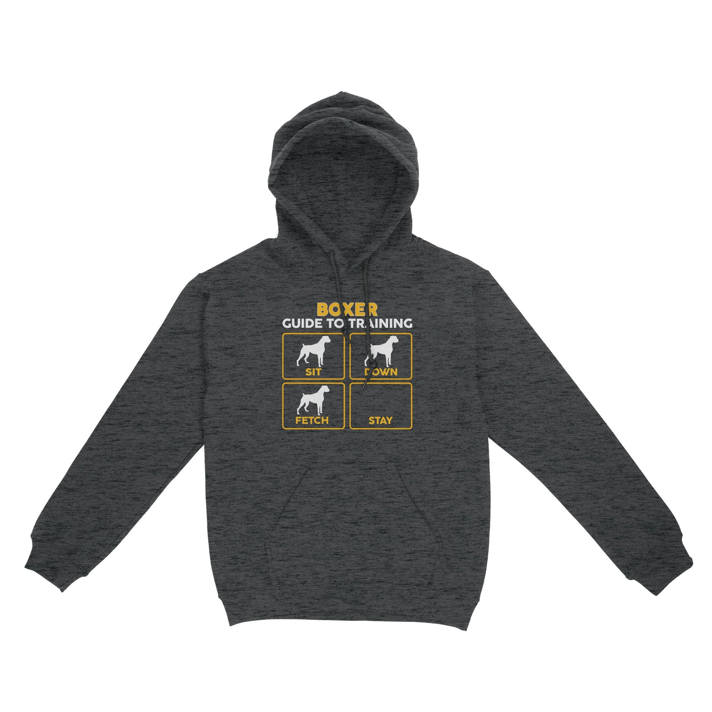 Boxer Standard Hoodie | Funny Guide to Training dog - FSD2408D08