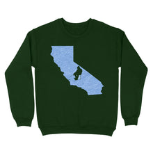 Load image into Gallery viewer, California Ice Fishing Shirts, Winter Fishing California State Love Fishing Sweatshirt - FSD2928 D06