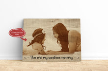 Load image into Gallery viewer, Personalized Canvas - You Are My Sunshine Mommy Canvas Wall Art| Custom Canvas Gift for Mom T115