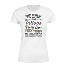 Load image into Gallery viewer, Crazy Grandma funny shirt, gift for grandma,grandmother NQS780 - Standard Women&#39;s T-shirt