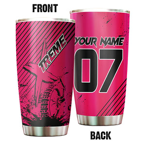 Personalized Motocross Tumbler Cup - Dirt Bike Off-Road Tumbler, Gift For Motorcycle Lover Drinkware CDT14