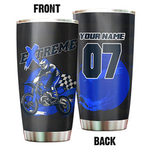 Load image into Gallery viewer, Personalized Motocross Tumbler Cup - Motorcycle Riding Off-Road Tumbler Gift For Biker Drinkware CDT15