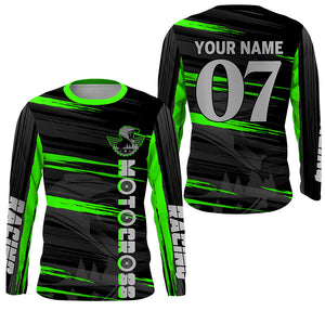 Personalized MX adult&kid jersey UV protective Motocross for life racing biker off-road shirt PDT346