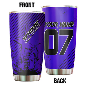 Personalized Motocross Tumbler Cup - Dirt Bike Off-Road Tumbler, Gift For Motorcycle Lover Drinkware CDT14