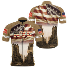 Load image into Gallery viewer, New York Short sleeve cycling jersey UPF50+ NYC biking tops men women Breathable gear with pockets| SLC131