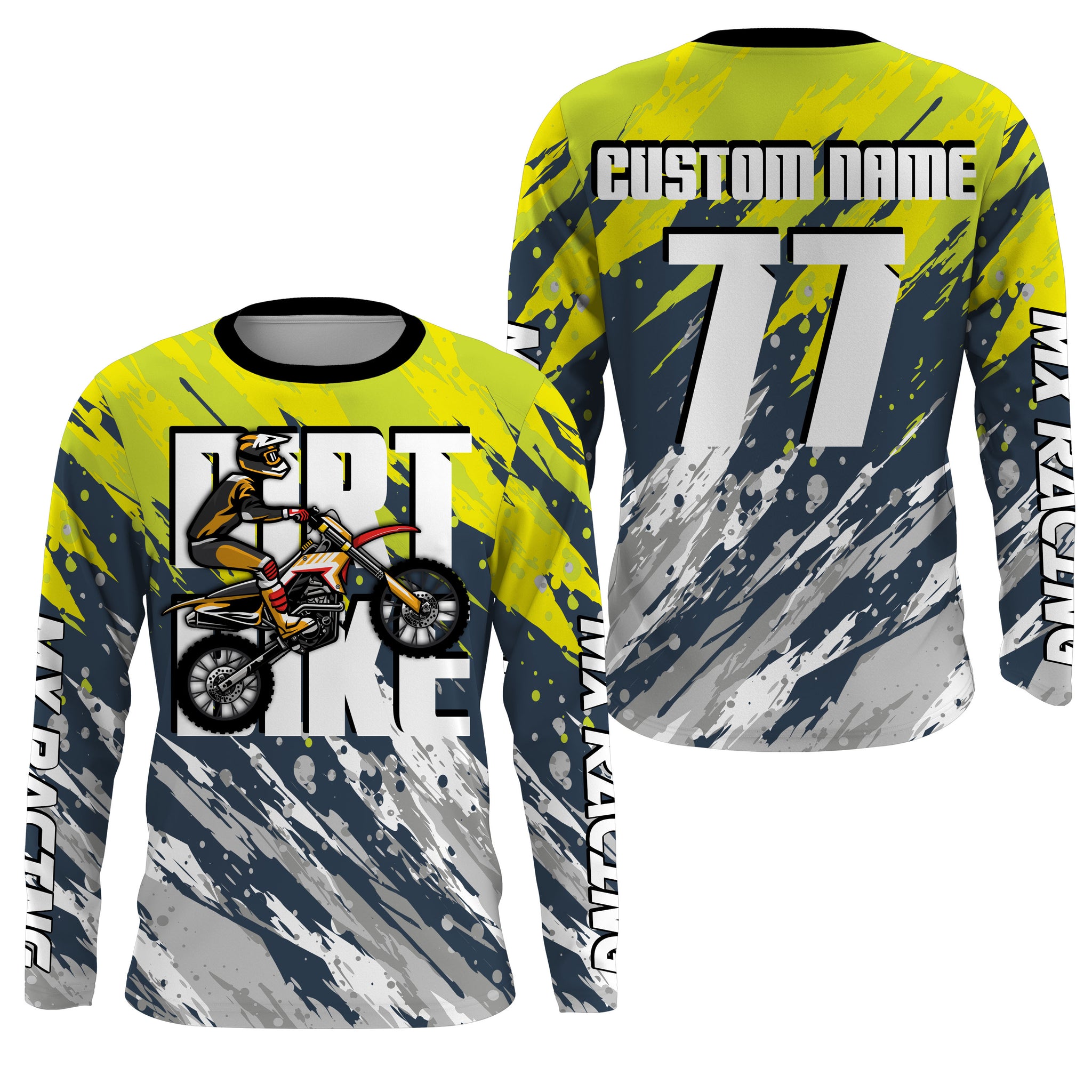 Dirt shops bike riding jersey