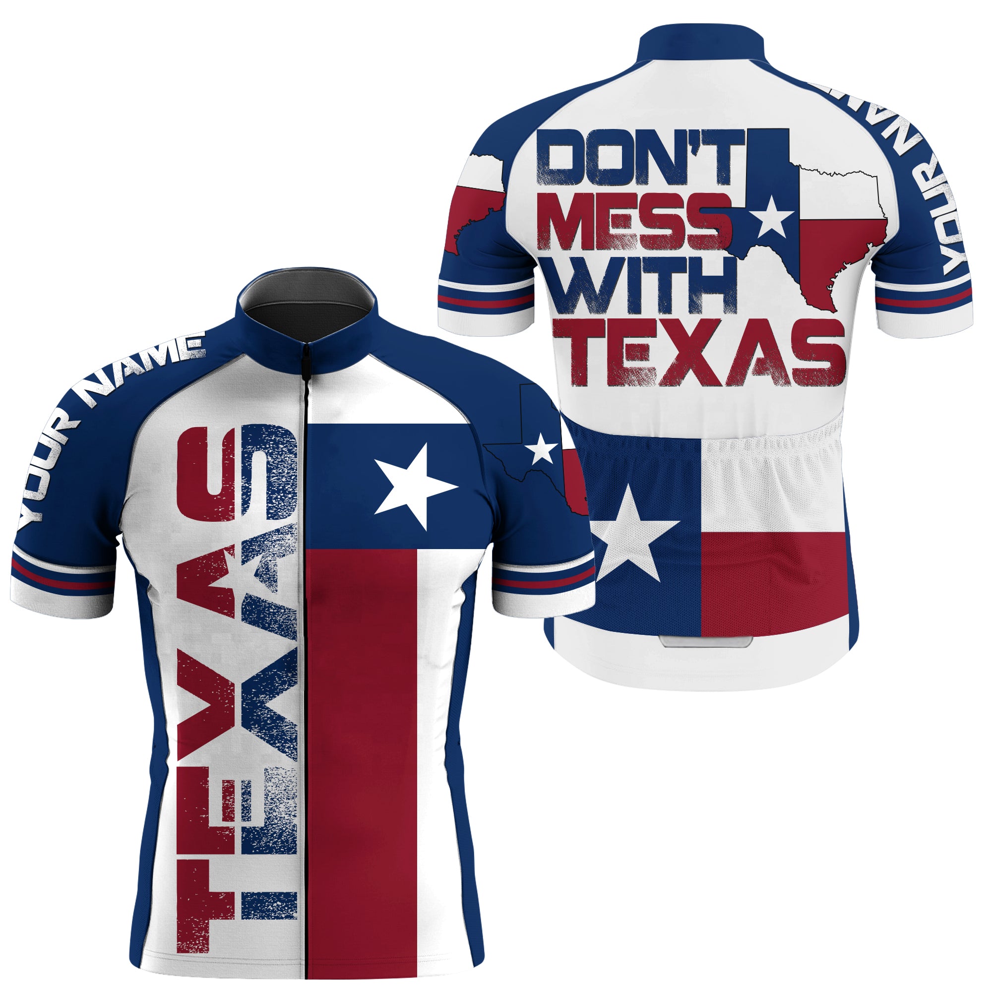 Texas Mens Cycling Jersey - Men's Cycling Jerseys - Women's Cycling Jerseys  - Cycling Clothing