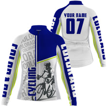 Load image into Gallery viewer, Custom Colorado Cycling Jersey Cyclist CO Flag Bicycling Motocross Road Biking| NMS809