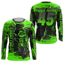 Load image into Gallery viewer, Throttle It custom motocross jersey UPF30+ kid mens womens dirt bike off-road motorcycle racewear NMS957