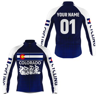 Custom Colorado Cycling Jersey Cyclist Bicycling Motocross Road Biking Riders| NMS808