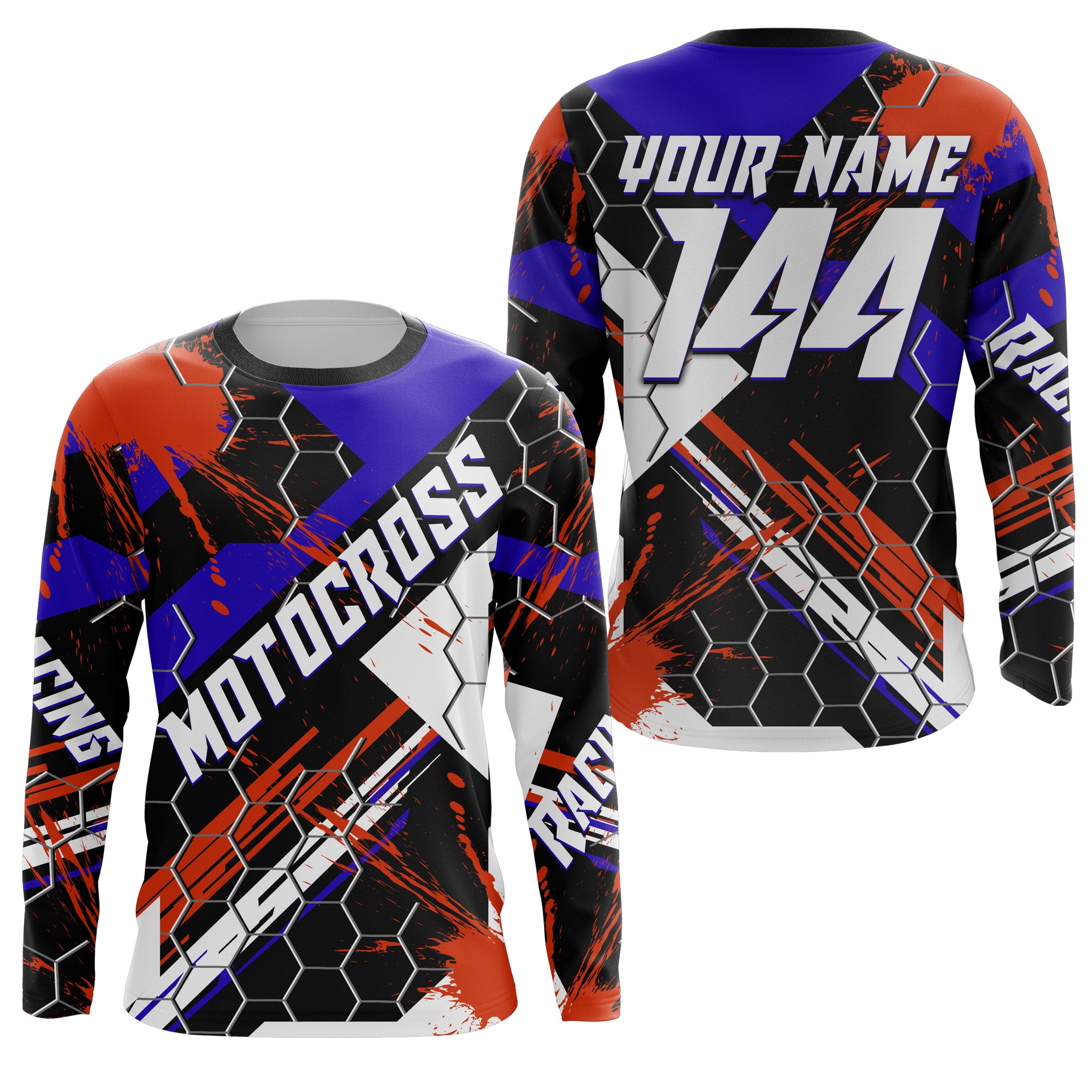 Fox Off Road Jersey Women Custom Motocross Racing Jersey Red