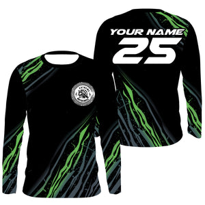  Kid Motocross Jersey Personalized UPF 30+, Dirt Bike Motorcycle  Off-Road Racing Youth Long Sleeves| NMS365 : Automotive