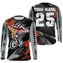 Load image into Gallery viewer, Extreme Motocross racing jersey UPF30+ personalized men women kids bikers dirt bike long sleeves NMS1080