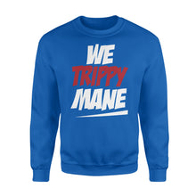 Load image into Gallery viewer, We Trippy Mane Black Juicy - Standard Crew Neck Sweatshirt