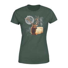 Load image into Gallery viewer, Elk under the full moon shirts