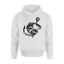 Load image into Gallery viewer, Carp fishing tattoos Customize name Hoodie, personalized fishing gifts for fisherman - NQS1208