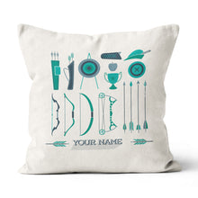 Load image into Gallery viewer, Personalized Set Archery Throw Pillow Custom Pillow Archery Gifts Ideas VHM0860