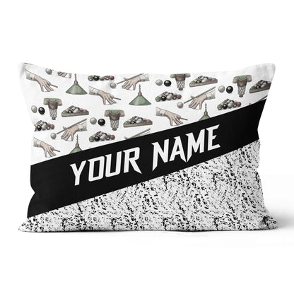 Custom Grunge Billiard Games Pillow Customized Pillow For Billiard Lover TDM0781