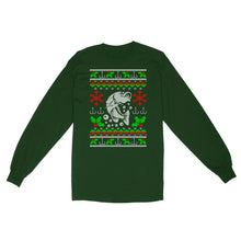 Load image into Gallery viewer, Bass Fishing Ugly Christmas Long sleeve Fishing gift for Men for Dad FSD3525 D02