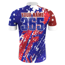 Load image into Gallery viewer, Custom American Mens cycling jersey UPF50+ USA Biking shirt with pockets Full zip road bike tops| SLC07