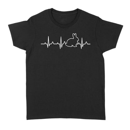 Rabbit Pulse Heartbeat Men Women's T-Shirt Bunny Shirt, Bunny Rabbit Shirt - FSD1378D03