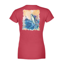 Load image into Gallery viewer, Tuna Fishing - Standard Women&#39;s T-shirt