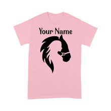 Load image into Gallery viewer, Customized name horse gifts for girls, Horse Shirt, Equestrian Gifts, Equestrian Shirt, Horse Girl, Horse Gifts,D03 NQS2681 Standard T-Shirt
