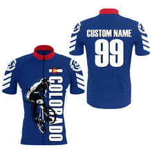 Load image into Gallery viewer, CO Colorado Cycling Jersey Mens Womens BMX Custom Cyclist Shirt Bicycle Riders Cross Country Biking| NMS796