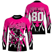 Load image into Gallery viewer, MX racing jersey girl women Motocross off-road youth UV dirt bike riding long sleeves motorcycle PDT232