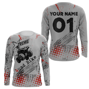 Custom Xtreme ATV Motocross Jersey UPF30+ Quad Bike Shirt Adult Youth Off-road Racing NMS1347