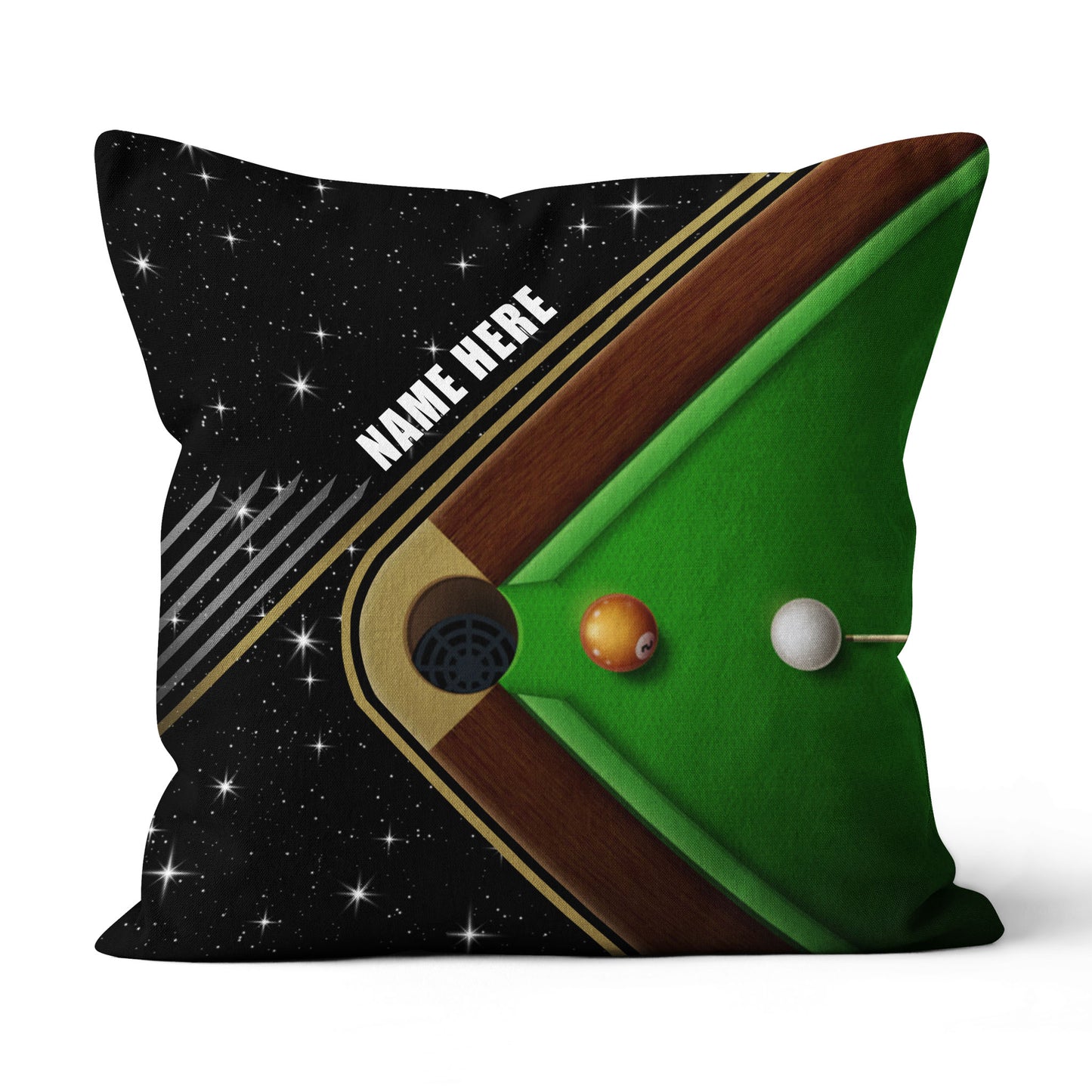 Customized Funny Billiard Pool Table Decoration Pillow, Billiard Pillows TDM0829