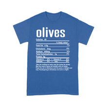 Load image into Gallery viewer, Olives nutritional facts happy thanksgiving funny shirts - Standard T-shirt