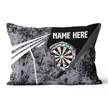 Load image into Gallery viewer, Grunge Retro Custom Darts Pillow Personalized Dart Gifts For Dart Player LDT1182