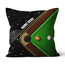 Load image into Gallery viewer, Customized Funny Billiard Pool Table Decoration Pillow, Billiard Pillows TDM0829