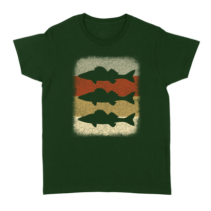 Retro vintage Walleye Fishing Shirt, Fisherman Gift D03 NQS3136 Women's T-shirt