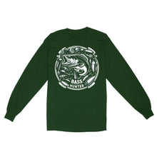 Load image into Gallery viewer, Long Sleeve - Fishing rules for bass hunter A55