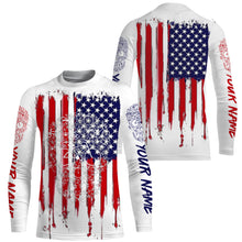 Load image into Gallery viewer, USA MTB jersey kids adult UPF30+ skull mountain bike shirt American cycling gear downhill clothes| SLC254