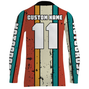 Kid custom motocross jersey Dad Pays Mom Prays UPF30+ youth dirt bike racing motorcycle junior ride NMS953