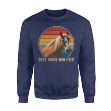 Load image into Gallery viewer, Custom photo best horse mom ever vintage personalized gift sweater