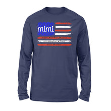 Load image into Gallery viewer, Mimi nickname custom name 4th July US flag shirt personalized gift
