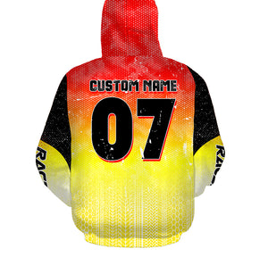 Personalized Motocross Hoodie Adult UV Dirt Bike Hooded Jersey Pullover Hoodie Racing Motorcycle PDT428