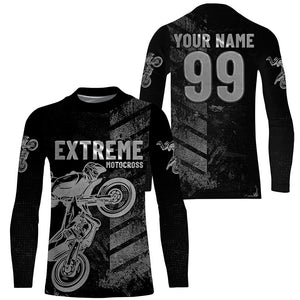 Jersey for Motocross youth men women UPF30+ personalized MX racing extreme dirt bike off-road shirt PDT231