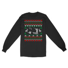 Load image into Gallery viewer, Duck Hunting Ugly Christmas Shirt Gifts for hunters | Long sleeve FSD3523D02