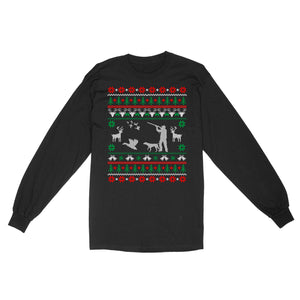 Duck Hunting Ugly Christmas Shirt Gifts for hunters | Long sleeve FSD3523D02