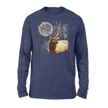 Load image into Gallery viewer, Elk under the full moon shirts