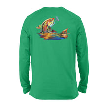 Load image into Gallery viewer, Redfish fishing shirt for men and women